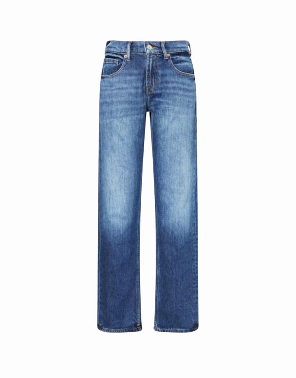 CHA00031 the Straight Straight-Leg Denim-Blend džinsai