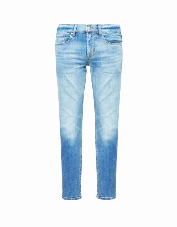 CHA00045 Slimmy Tapered tapered low-rise stretch-denim jeans