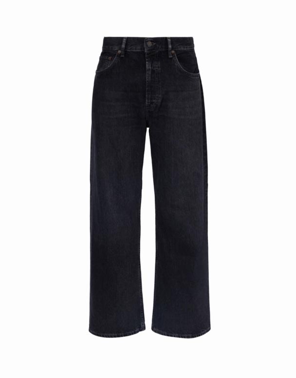 CHA00064 2021 brand-patch ekhululekile-fit ebanzi-umlenze jeans
