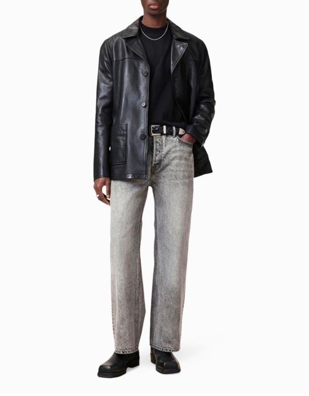 CHA00084 Lenny Afslappet-Fit Jeans med brede ben