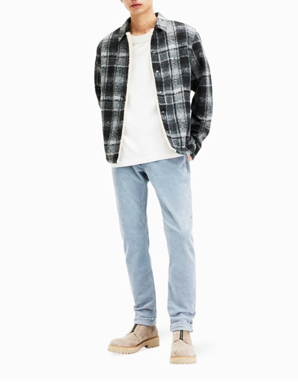 CHA00092 slim-fit fløjlsbukser