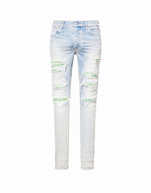 CHA00107 Boucle Thrasher slim-leg denim jeans