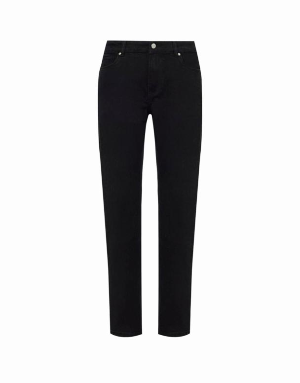 CHA00110 mærkevarer bælte-loops koniske-ben slim-fit stretch-denim jeans