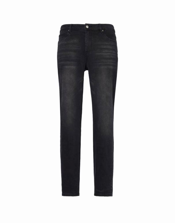 CHA00113 mærke-patch Slim-Fit Denim Jeans