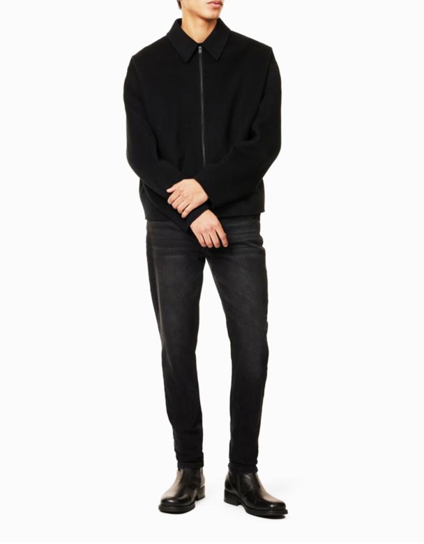 CHA00113 mærke-patch Slim-Fit Denim Jeans