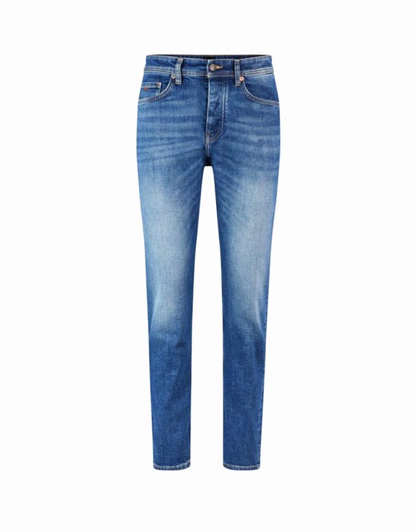 CHA00121 Regular-fit koniske ben stretch-denim jeans