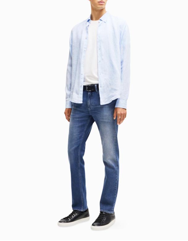 CHA00123 Business Leisure Lige ben Regular-Fit Stretch-Denim Jeans