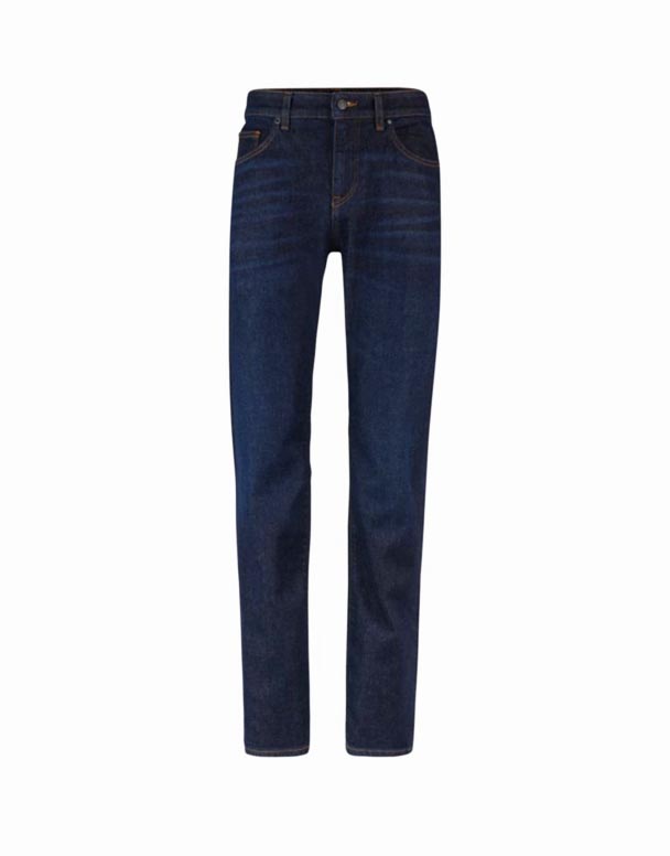 CHA00129 Business leisure regular-fit Straight-ben stretch-denim jeans