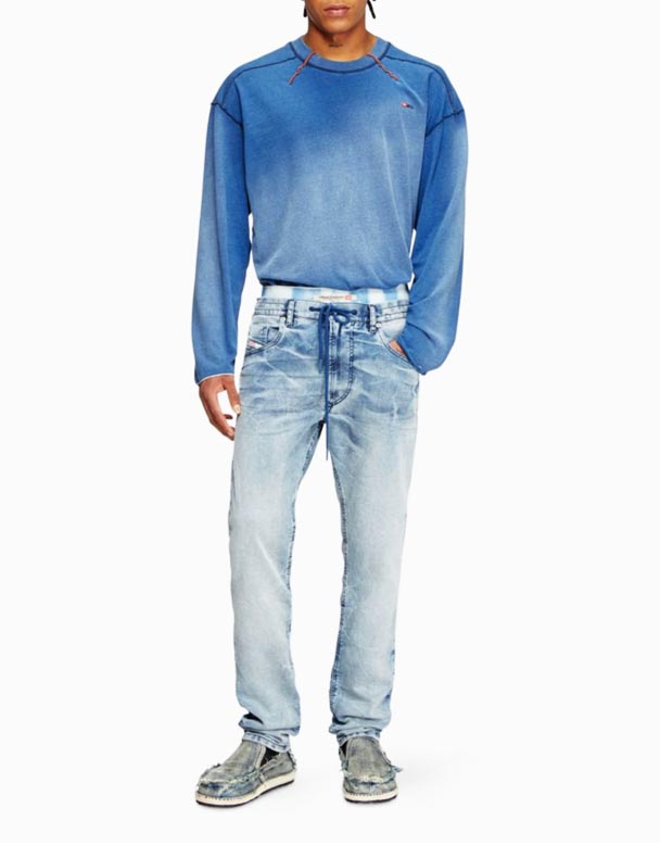 CHA00195 2030 D-Krooley Joggjeans庐 068pk Regular na kahabaan-maong maong