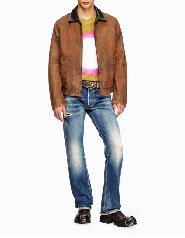 CHA00215 1985 Larkee Jeans mat Engem richtege Been an entspaanter Fit vun Enger Denim Mëschung