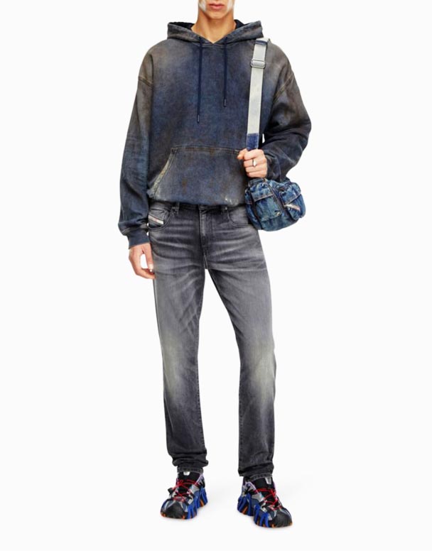 CHA00220 2019 D-Strukt 09J52 slim-fit slim-leg stretch-cotton jeans