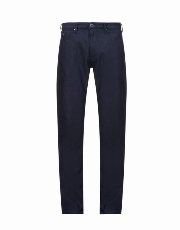 CHA00269 josta-cilpa piecu kabatu Regulāra-fit straight-leg stretch-džinsa džinsi