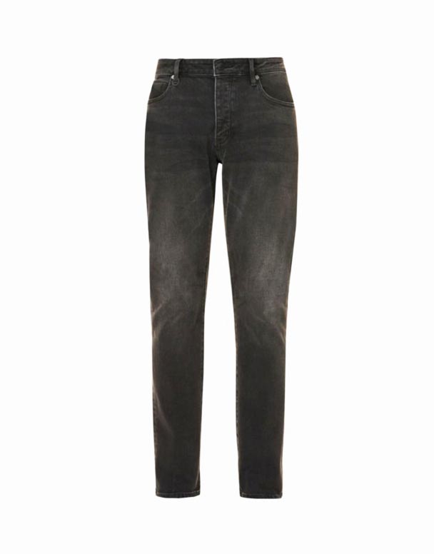 CHA00376 Lou Slim Straight mëttelhéich Stretch Jeans Aus Bio-Denim