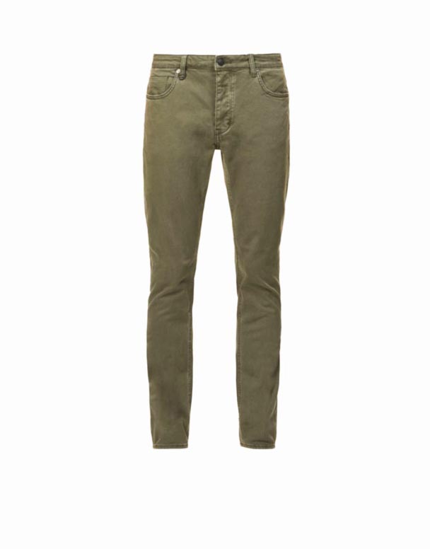 CHA00386 Lou waisted Stretch Jeans mat engem Normale Fit
