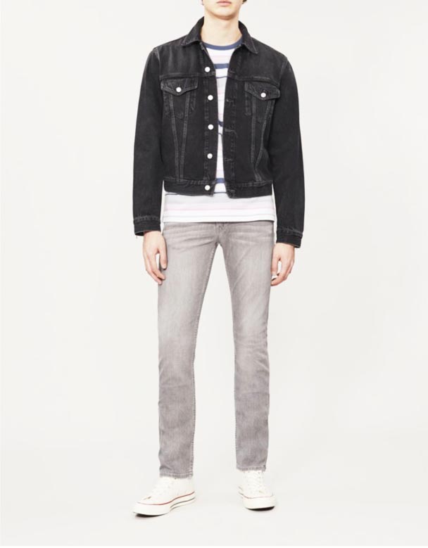 CHA00424 Lennox schmuel Geschnidden Jeans