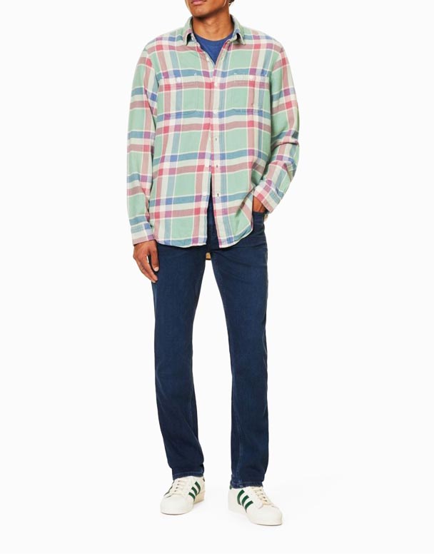 CHA00477 Federal slim-fit stretch-Medvilniniai džinsai