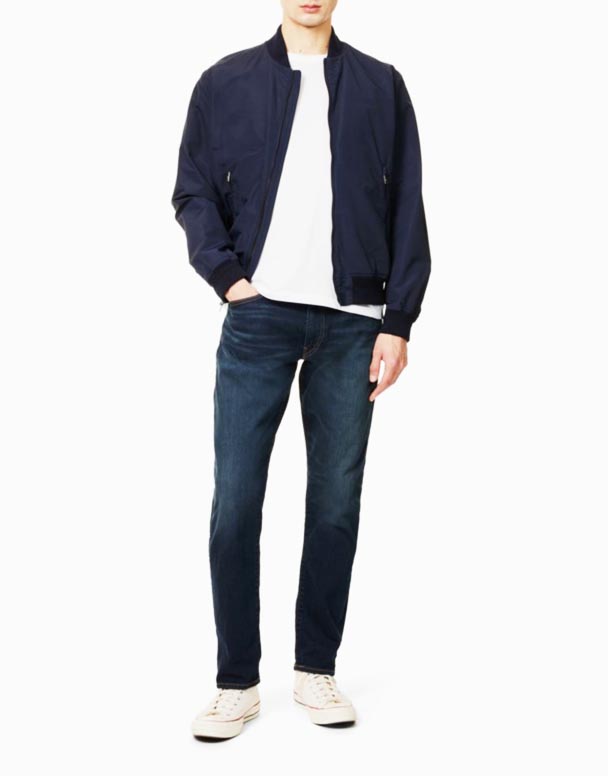 CHA00487 The Parkside Active prekės ženklas-pleistras siaurėjantis - kojos Slim-Fit Stretch-Denim džinsai