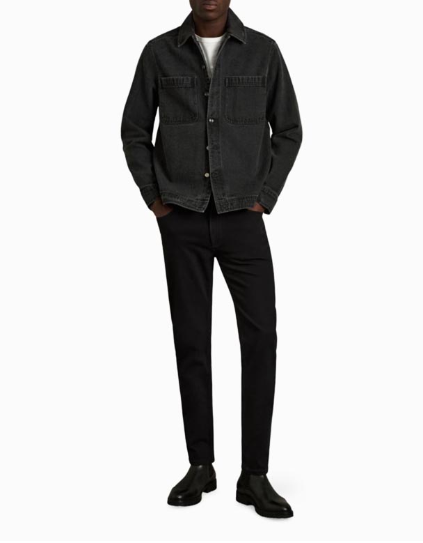 CHA00525 Picton schmuel Geschnidden Jeans Aus Stretch Denim