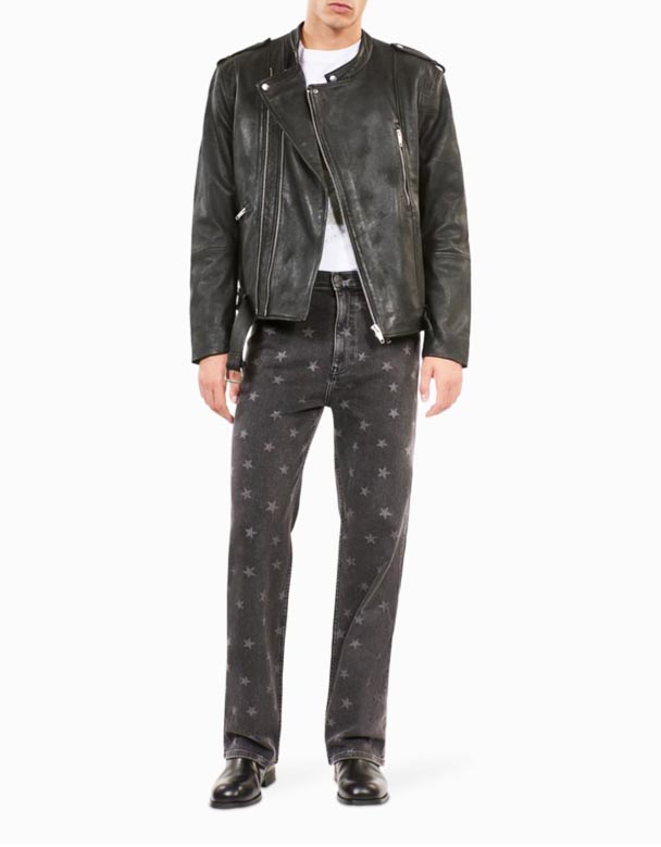00589 Star-prenta beinar gallabuxur