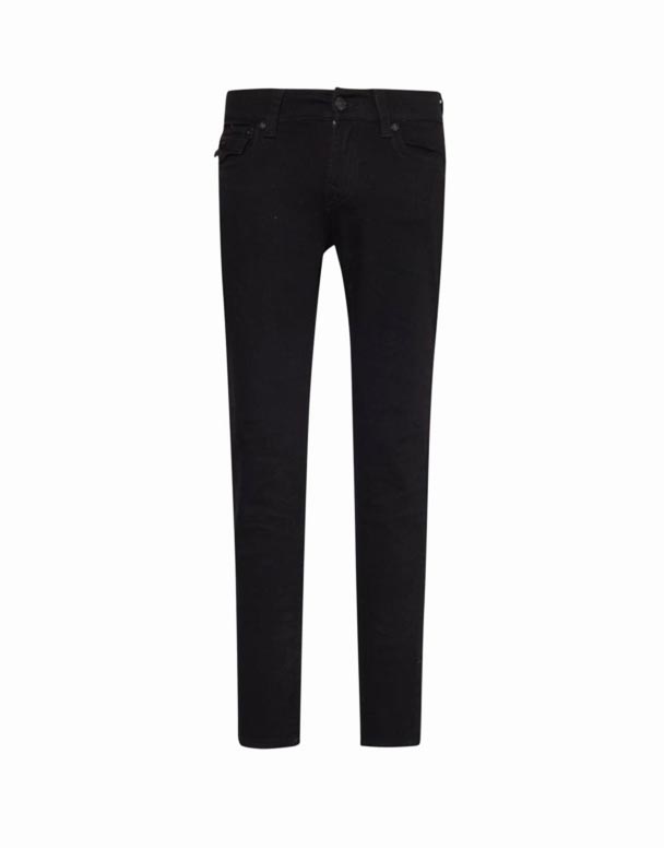 CHA00604 Rocco buttoned-pockets straight-leg low-rise stretch-denim jeans