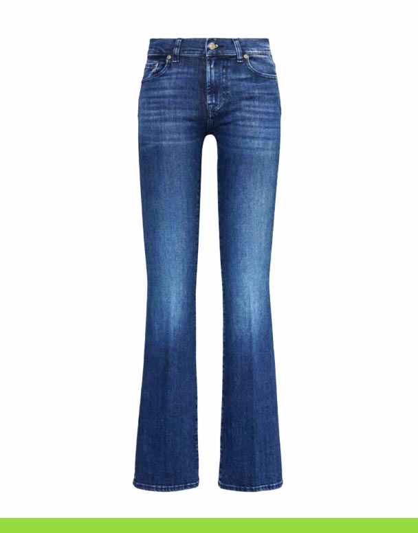 CHW00633 Bootcut Soho alevlendi bacak orta katlı streç denim kot