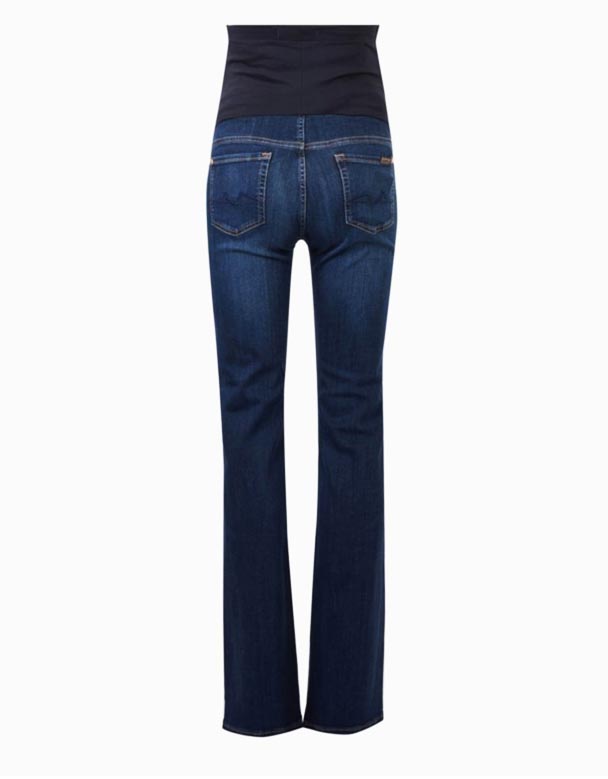 CHV00634 motinystės bootcut aukštybinių ruožas-denim džinsai