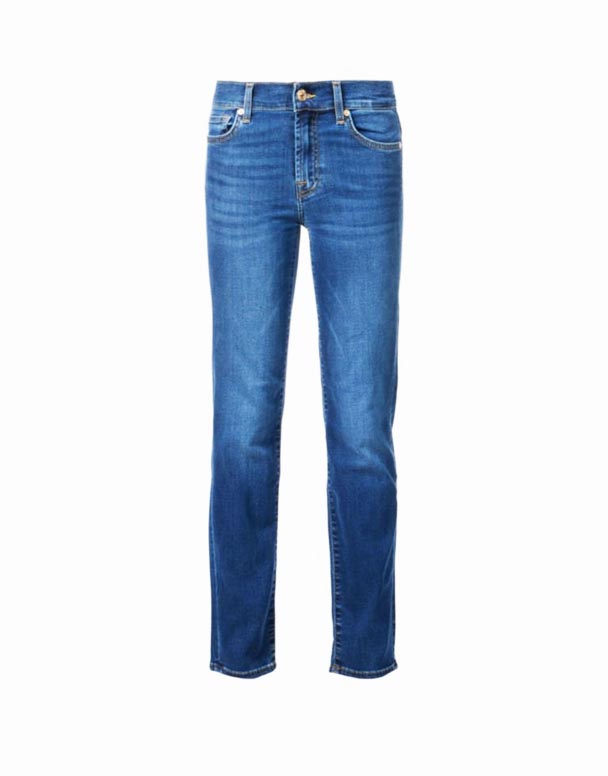 CHW00641 Roxanne schmuel geschnidden, mëttelgrouss Stretch Jeans