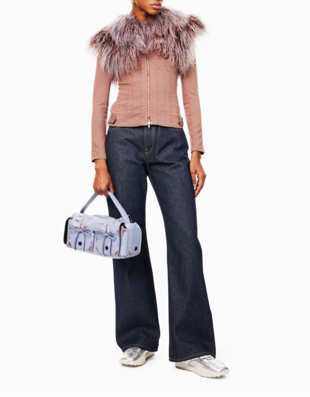 Marca CHW00677-blugi din denim cu picior drept
