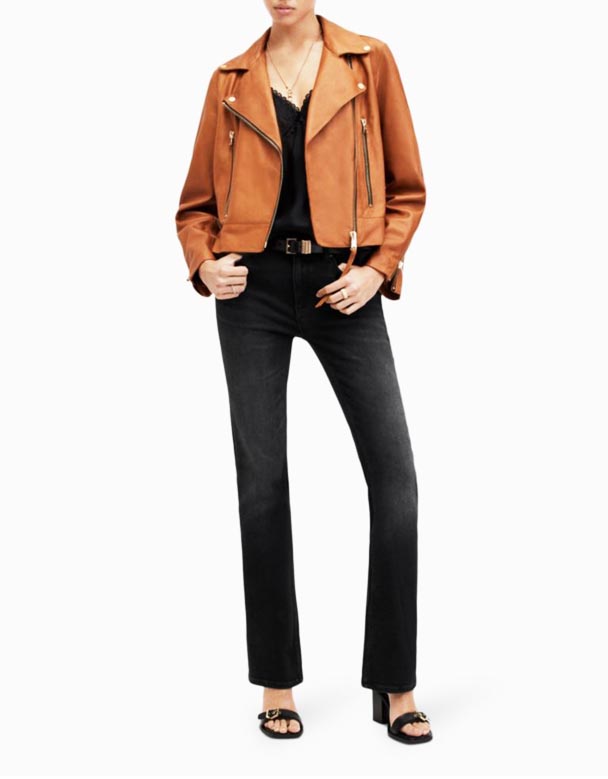 CHW00759 Haldan high-rise bootcut elula organic-denim jeans
