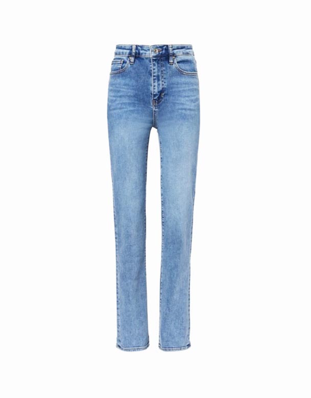 CHW00895 ang lapis limang-bulsa Straight-Leg High-Rise Stretch-Denim Blend Jeans