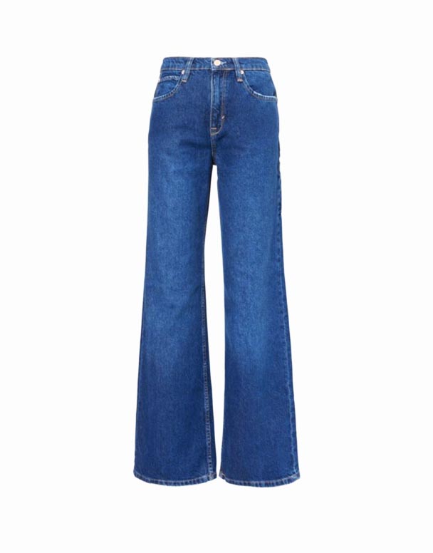 CHW00955 டின்ஸ்லி ரிலாக்ஸ்-ஃபிட் ஹை-ரைஸ் டெனிம் ஜீன்ஸ்