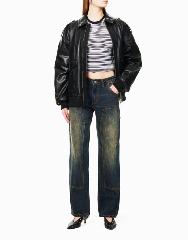 Chw01059 Okwangempela Amajean E-Denim Anemilenze Ebanzi