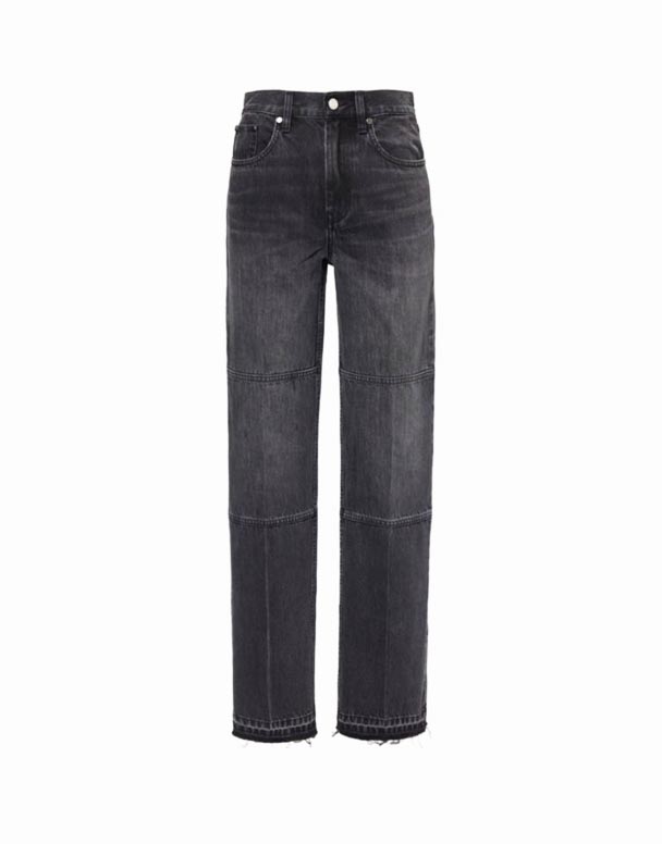 CHW01069 Carpenter faded-geza iqonde-umlenze maphakathi nendawo denim jeans