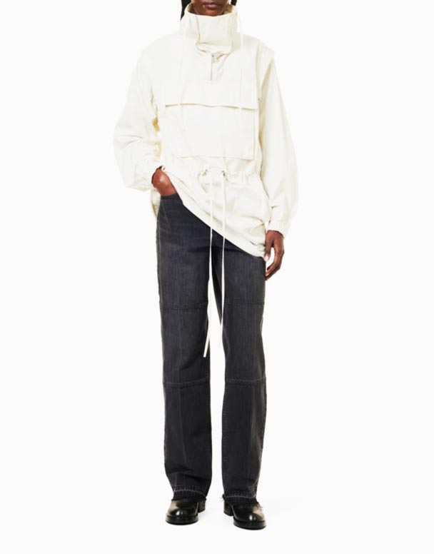 CHW01069 Carpenter faded-geza iqonde-umlenze maphakathi nendawo denim jeans