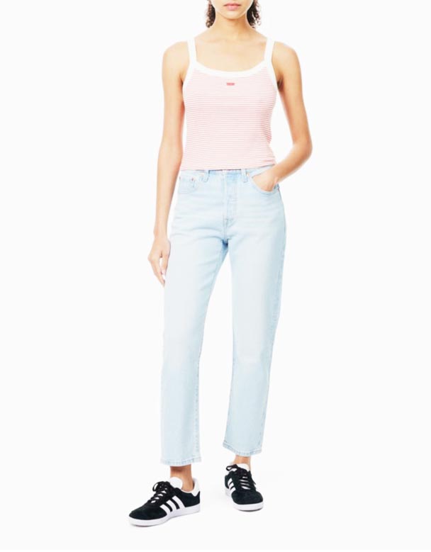 CHW01105 501 izakhiwo eziphakeme ezinemilenze eqondile amajean e-denim
