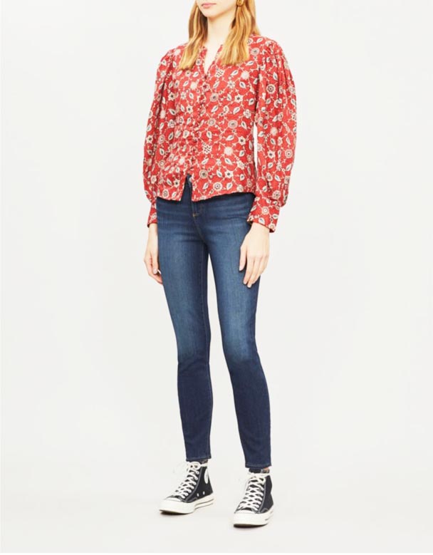 CHW01257 Verdugo Ankle ultra-skinny mid-rise jeans