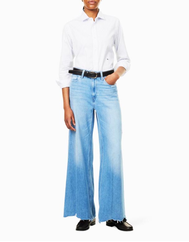 CHW01318 Portia 32 " Jeans mat wäitem Been