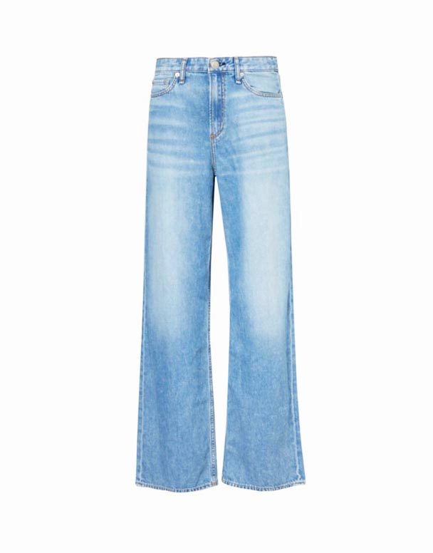 CHW01374 Logan Jeans mit weitem Bein und mittlerer Leibhöhe