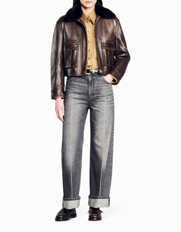 CHV01418 Oslo aşağı uyğun jeans və yuyulduqdan sonra düz ayaqları